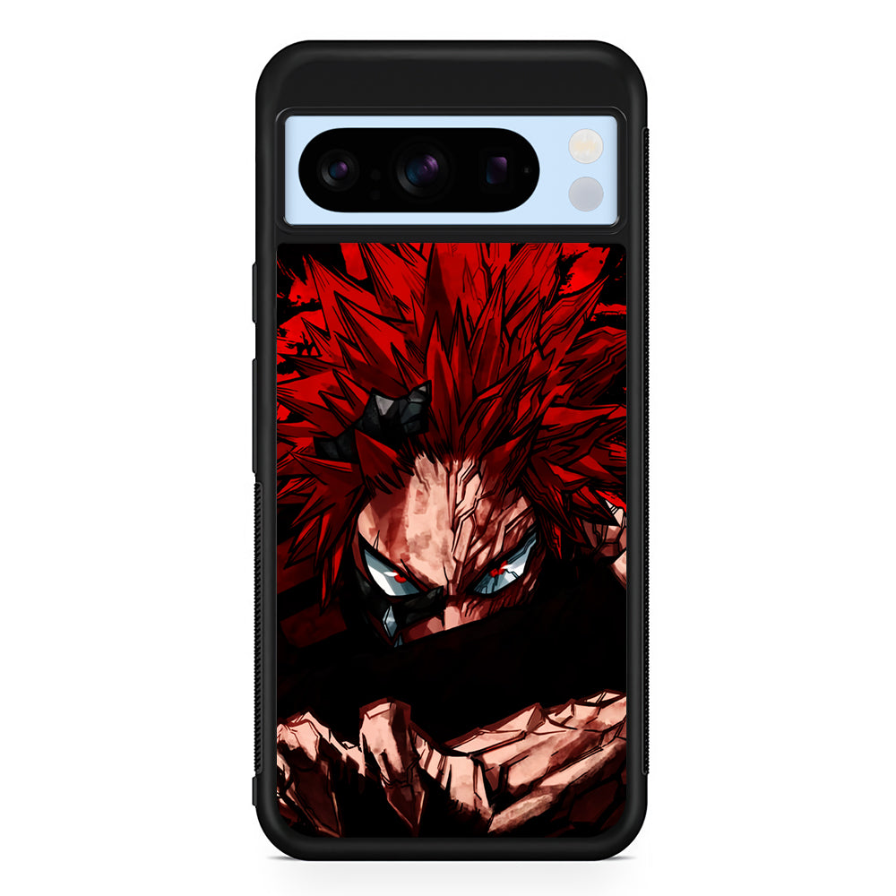 Red Riot Eijiro Kirishima Unbreakable Google Pixel 8 Pro Case | Slim Rubber Case for Google Pixel 8 Pro