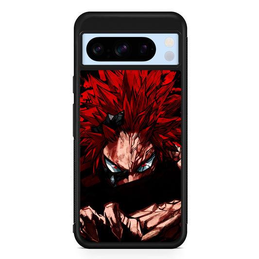 Red Riot Eijiro Kirishima Unbreakable Google Pixel 8 Pro Case | Slim Rubber Case for Google Pixel 8 Pro
