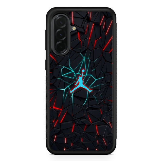 Air Jordan The Rock Shapes Samsung Galaxy A36 Case | Slim Samsung Galaxy A36 Protective Case
