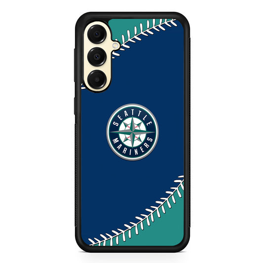MLB Seattle Mariners Team Samsung Galaxy A16 Case | Slim Rubber Samsung Galaxy A16 Case