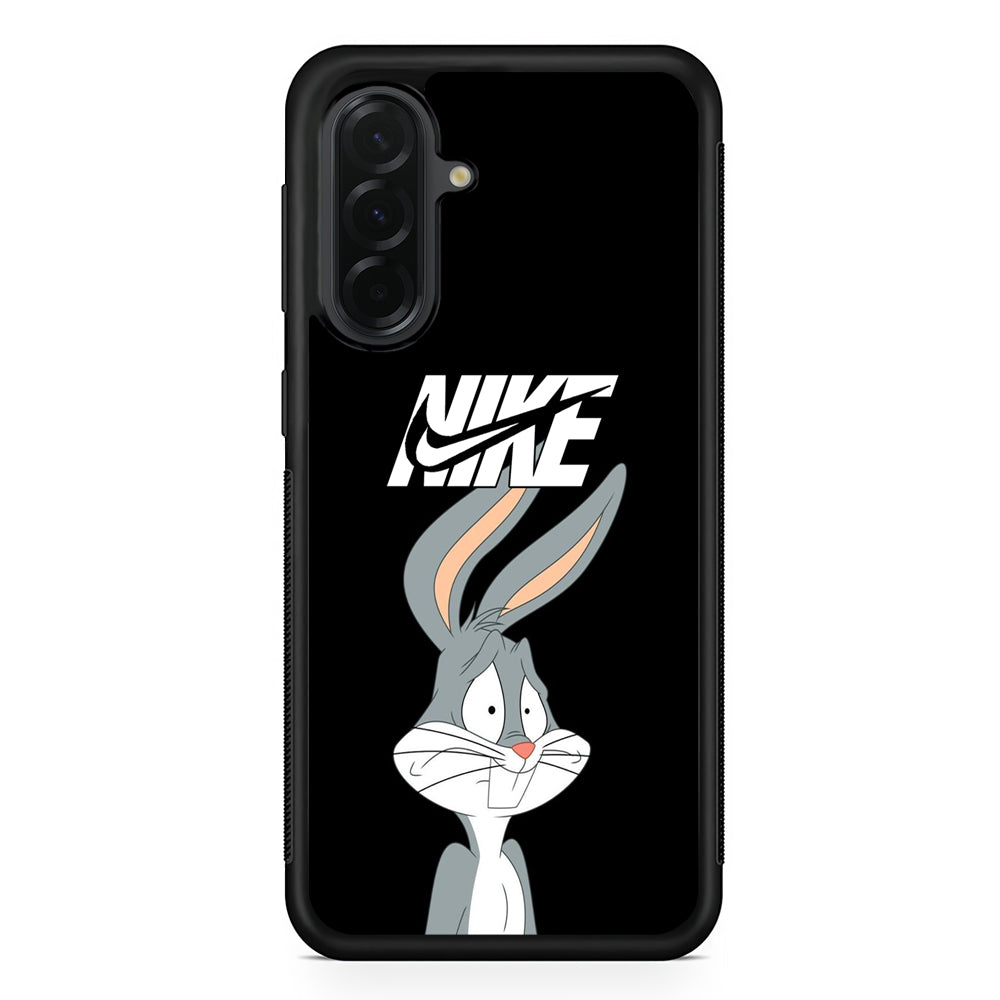 Nike Bugs Bunny Scared Samsung Galaxy A36 Case | Durable Samsung Galaxy A36 Cover