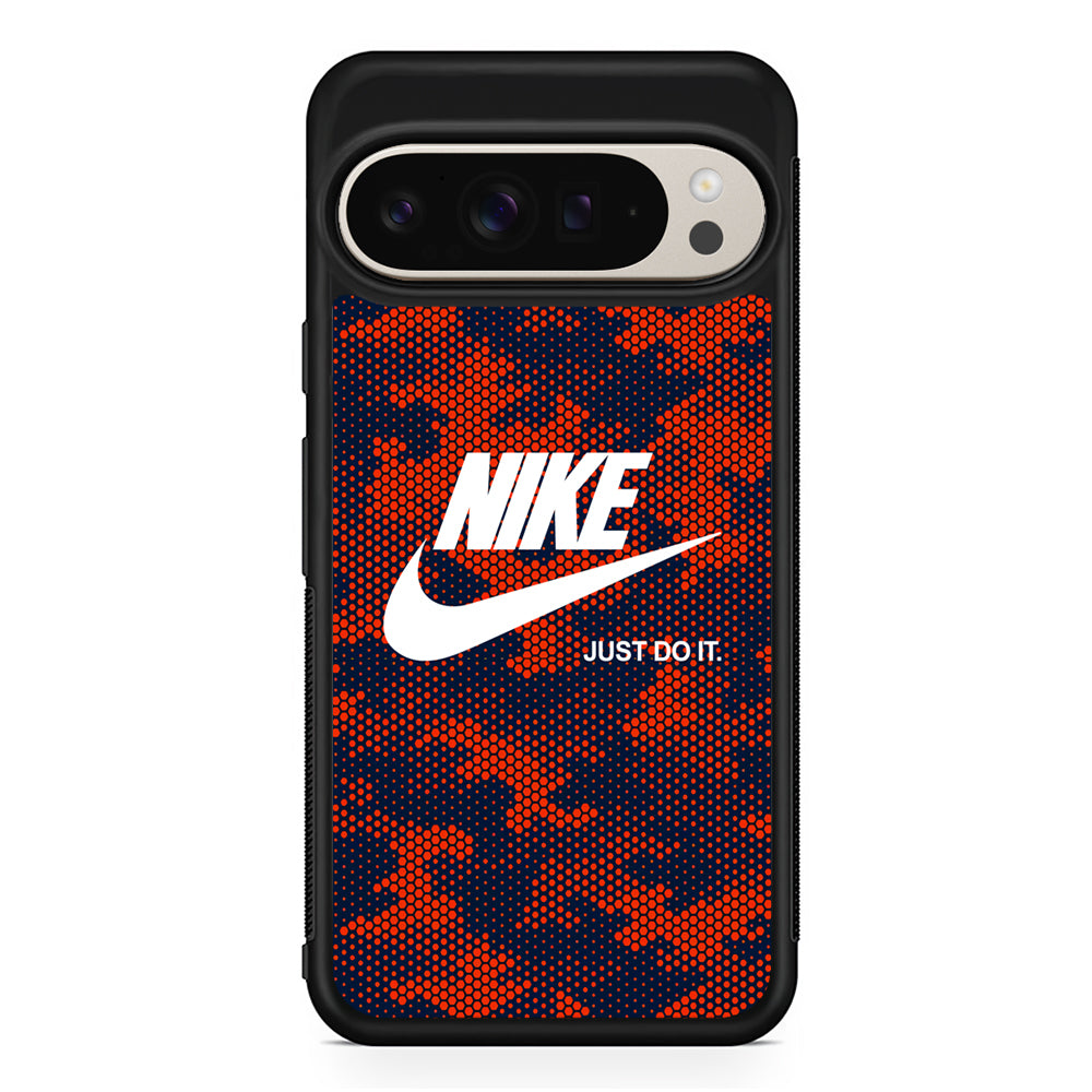 Nike Vibes Camo Hexagon Google Pixel 9 Pro Case | Slim Protective Cover
