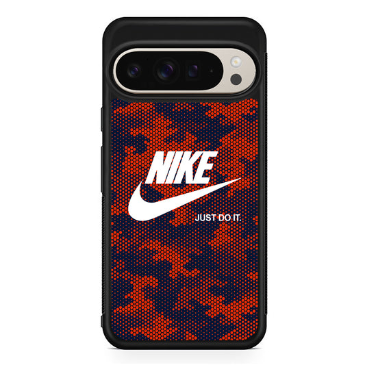 Nike Vibes Camo Hexagon Google Pixel 9 Pro Case | Slim Protective Cover