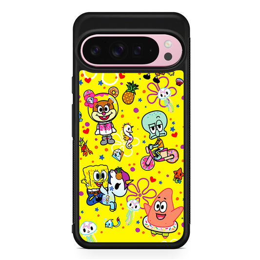 Tokidoki x SpongeBob Squarepants Google Pixel 9 Pro XL Case | Protective Cover