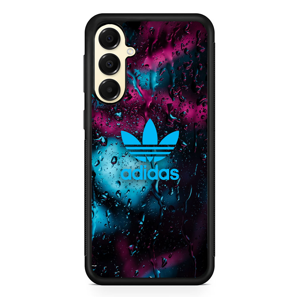 Adidas Blue Dew Samsung Galaxy A16 Case | Slim Rubber Case for Samsung Galaxy A16