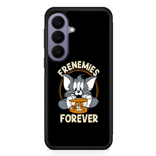 Tom and Jerry Frenemies Forever Samsung Galaxy S26 Case | Durable Rubber Case for Samsung Galaxy S26