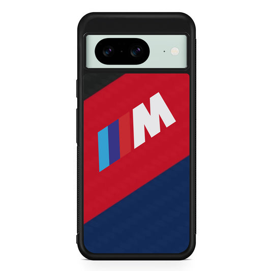 BMW Three Colour Colour Google Pixel 8 Case | Durable Protective Cover for Google Pixel 8