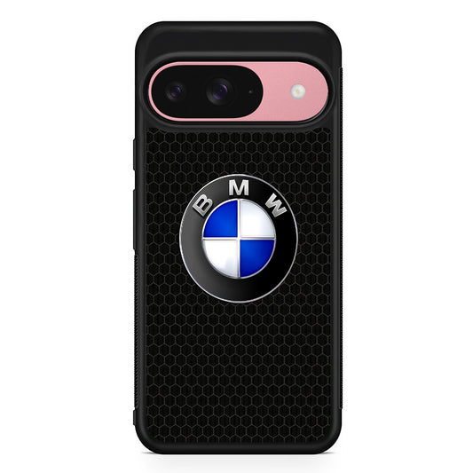 BMW Hexagon Pattern Google Pixel 9 Case | Google Pixel 9 Protective Rubber Case