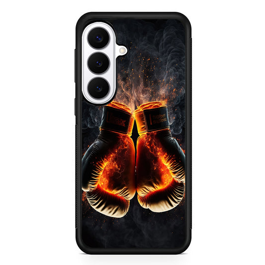 Boxing Gloves In Fire Samsung Galaxy S26 Plus Case | Slim Protective Cover for Samsung Galaxy S26 Plus