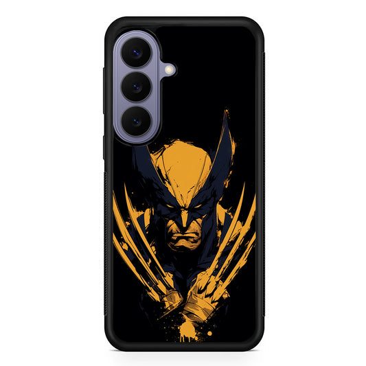 Wolverine Black and Yellow Samsung Galaxy S26 Case | Durable Rubber Case for Samsung Galaxy S26
