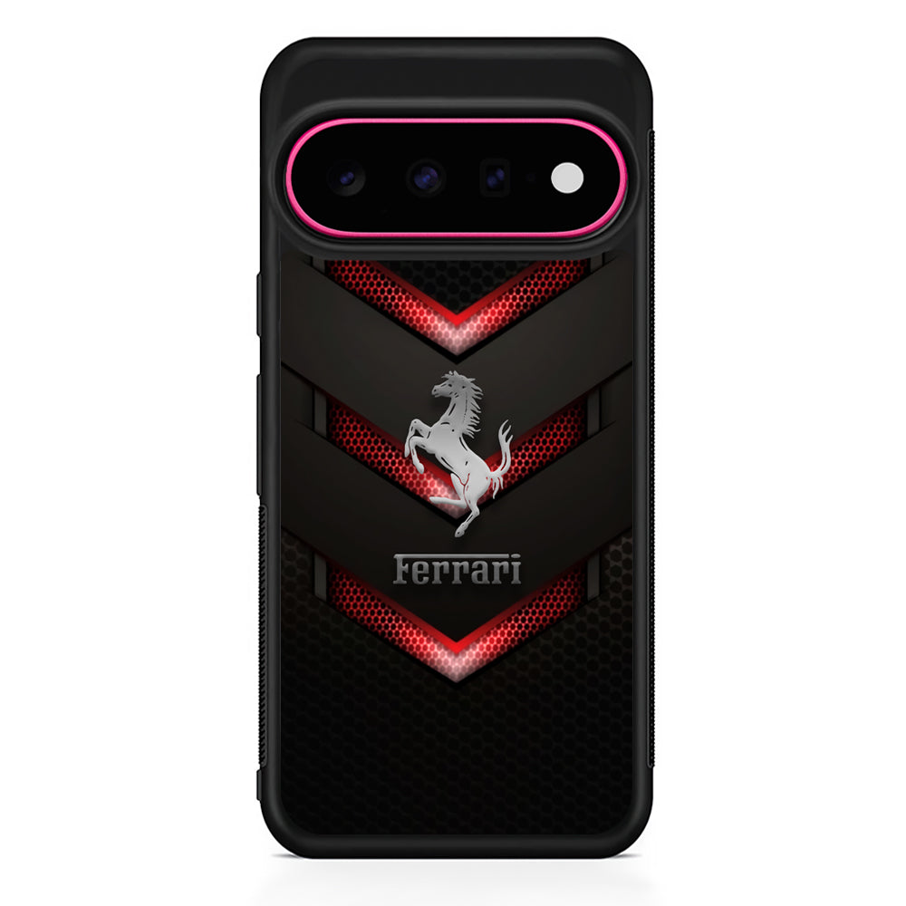 Ferrari Red Steam Google Pixel 11 Case - Stylish Protective Phone Case