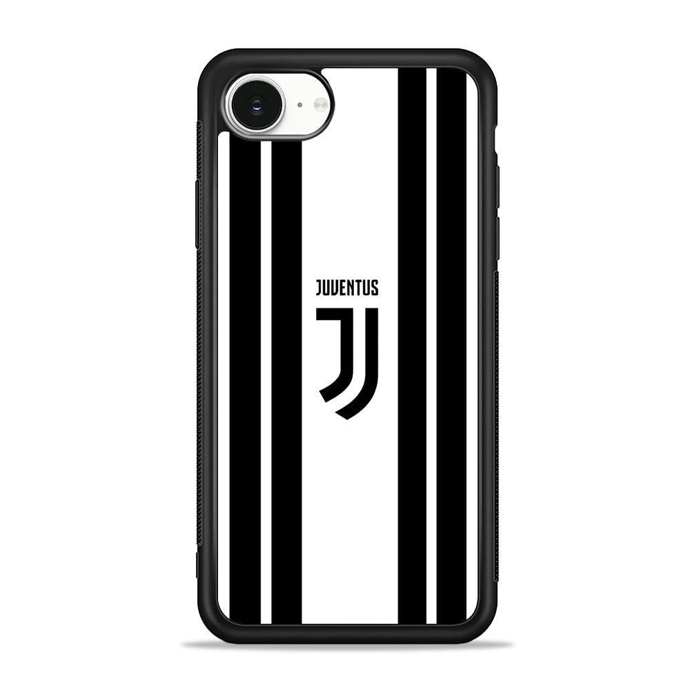 Juventus Black Stripe iPhone 16e Case | Protective Phone Cover