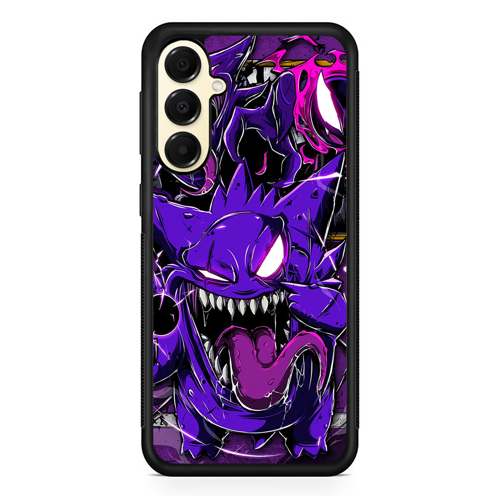 Pokemon Evil Gengar Samsung Galaxy A16 Case | Slim Rubber Samsung Galaxy A16 Case