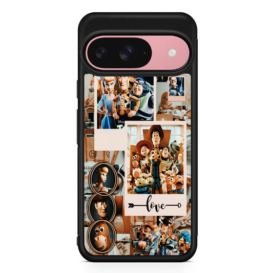 Toy Story Aesthetic Photo Google Pixel 9 Case | Google Pixel 9 Protective Rubber Case