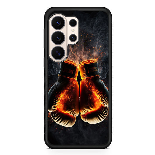 Boxing Gloves In Fire Samsung Galaxy S26 Ultra Case | Slim Protective Case for Samsung Galaxy S26 Ultra