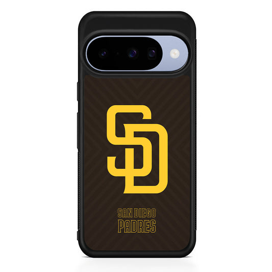 MLB San Diego Padres Team Google Pixel 10 Case | Google Pixel 10 Rubber Protective Case
