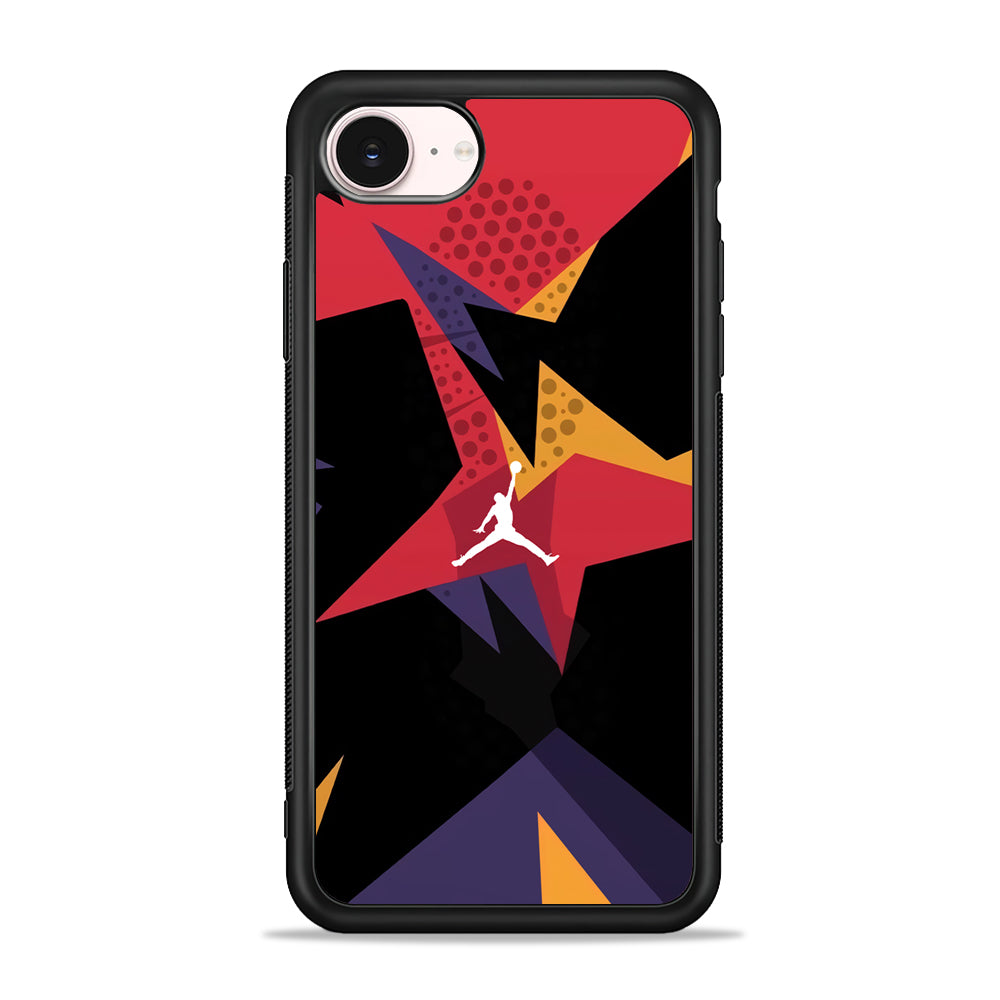 Air Jordan Silhouette of Footstep iPhone 17e Case - Silicone Case