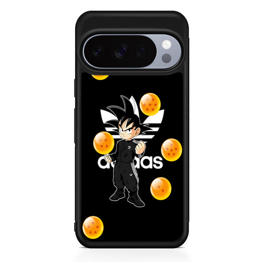 Adidas Goku Dragon Ball Google Pixel 10 Pro Case | Slim Google Pixel 10 Pro Rubber Case
