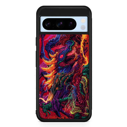 CS GO Hyper Beast Art Google Pixel 8 Pro Case | Slim Rubber Case for Google Pixel 8 Pro