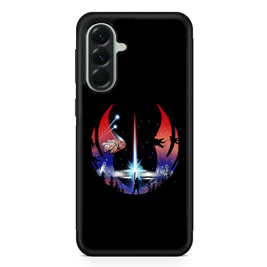 Jedi Order Logo Star Wars Samsung Galaxy A56 Case | Samsung Galaxy A56 Protective Rubber Case