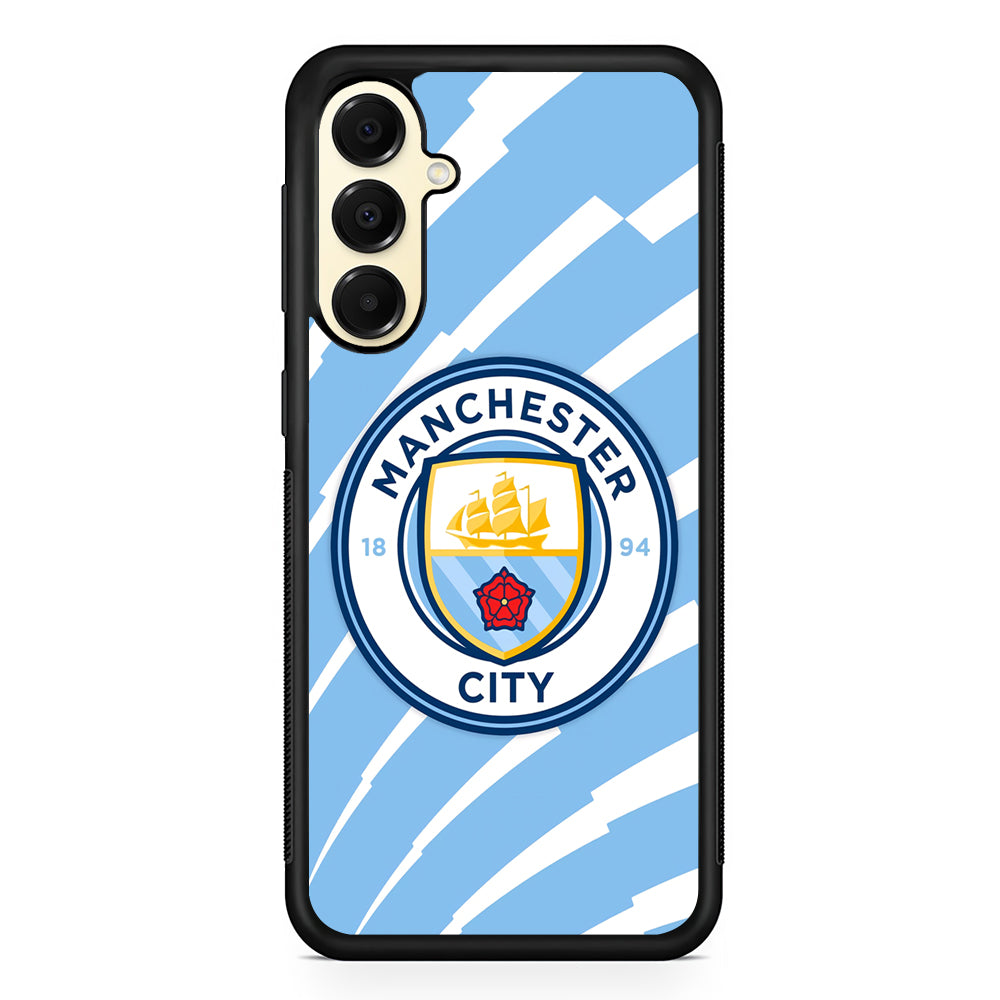 Manchester City EPL Samsung Galaxy A16 Case | Slim Rubber Samsung Galaxy A16 Case
