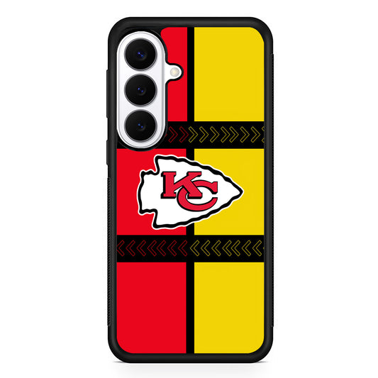 NFL Kansas City Chiefs Colorful Samsung Galaxy S26 Plus Case | Slim Protective Cover for Samsung Galaxy S26 Plus