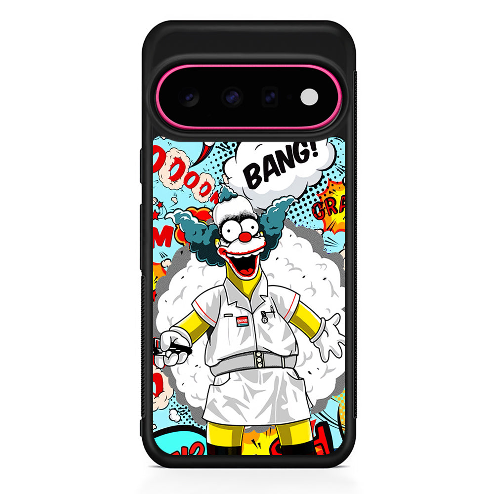 Homer Simpson Joker Bang Google Pixel 11 Case | Slim Shockproof Cover