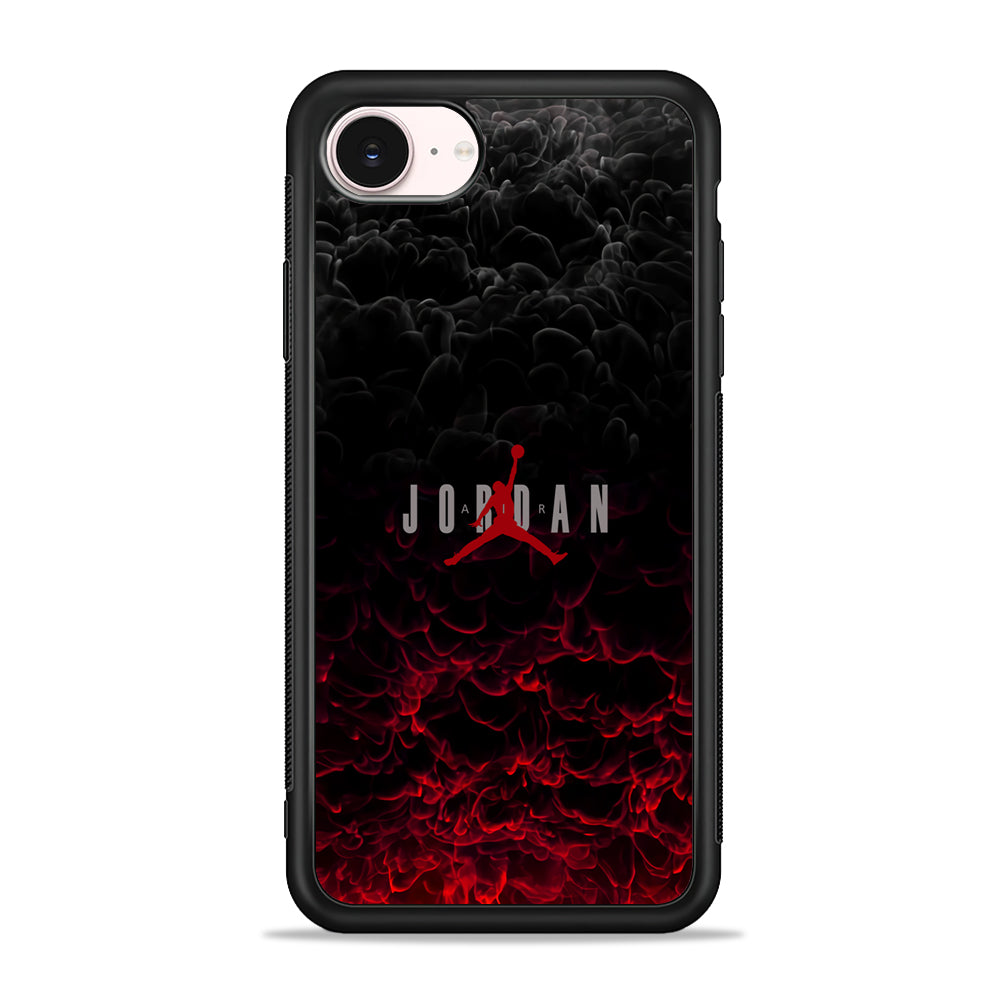 Air Jordan Light The Smoke iPhone 17e Case - Silicone Case