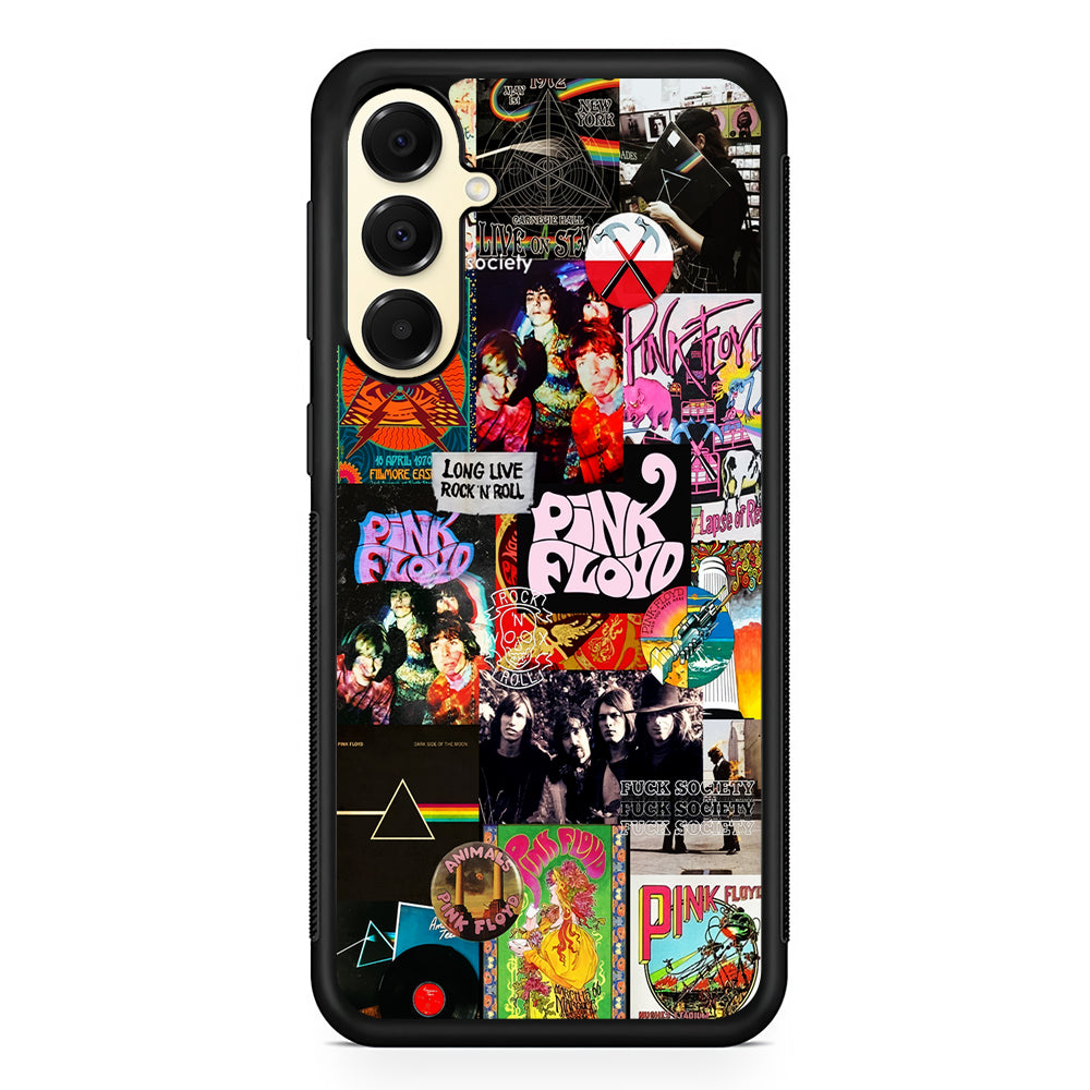 Pink Floyd Rock Aesthetic Samsung Galaxy A16 Case | Slim Rubber Samsung Galaxy A16 Case