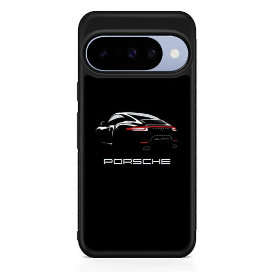 Porsche Black Edition Google Pixel 10 Case | Google Pixel 10 Rubber Protective Case