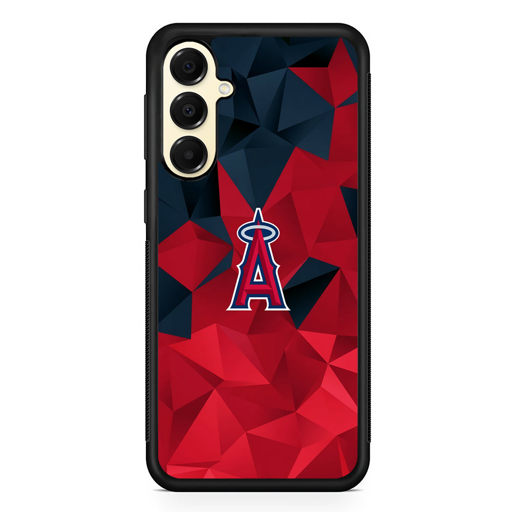 MLB Los Angeles Angels Team Samsung Galaxy A16 Case | Slim Rubber Samsung Galaxy A16 Case