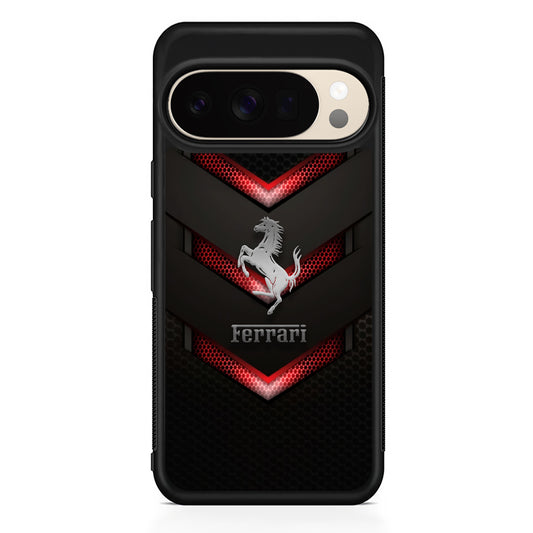 Ferrari Red Steam Google Pixel 10 Pro XL Case | Slim Google Pixel 10 Pro XL Protective Case