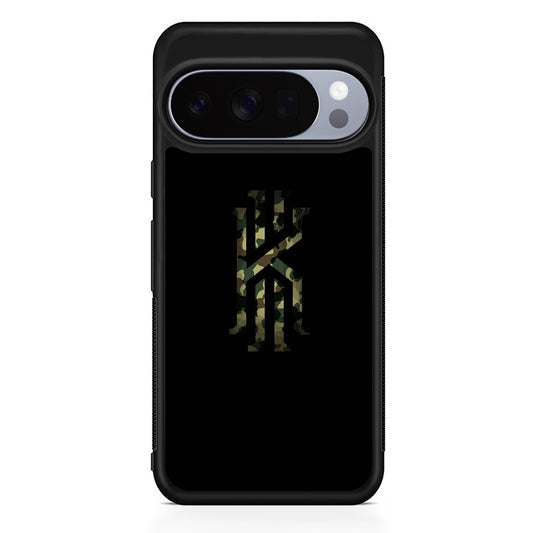 Kyrie Irving Black Camo Google Pixel 10 Pro Case | Slim Google Pixel 10 Pro Rubber Case