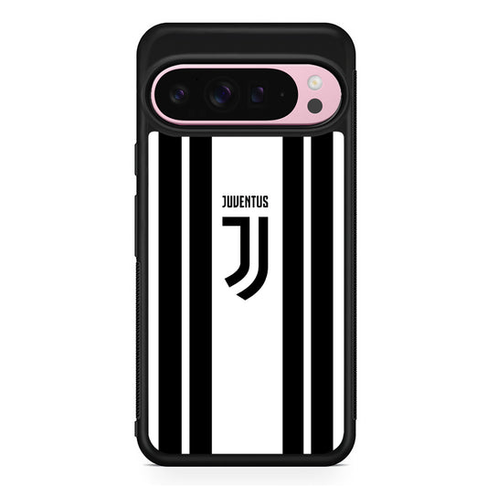 Juventus Black Stripe Google Pixel 9 Pro XL Case | Protective Cover