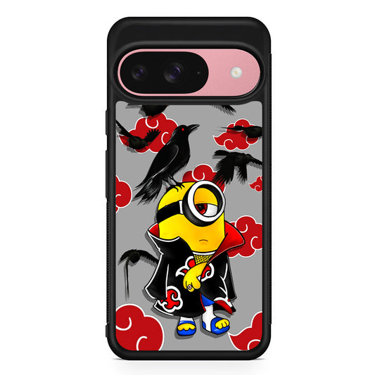 Minions Itachi Mode On Google Pixel 9 Case | Google Pixel 9 Protective Rubber Case