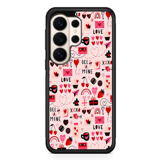 Valentine’s Day Love Pattern Samsung Galaxy S26 Ultra Case | Slim Protective Case for Samsung Galaxy S26 Ultra