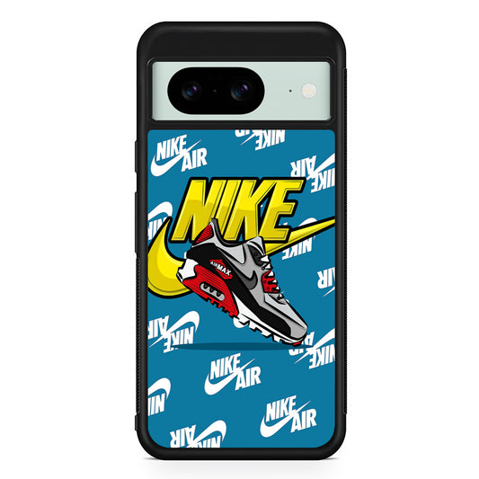 Nike Air Max Power Up Google Pixel 8 Case | Slim Rubber Case for Google Pixel 8