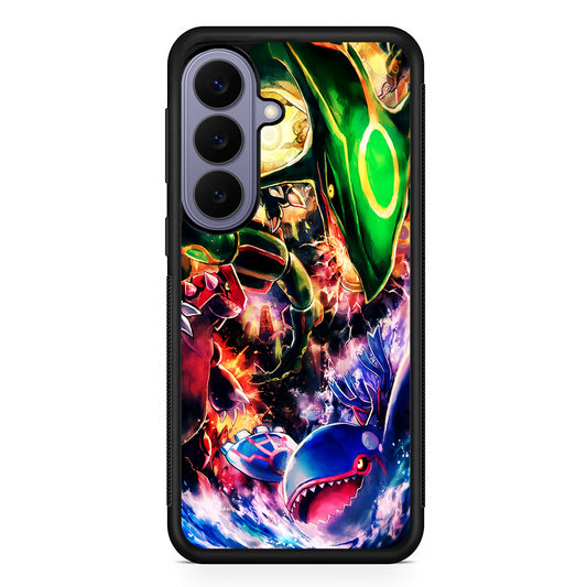 Legendary Pokemon Monsters Trio Samsung Galaxy S26 Case | Durable Rubber Case for Samsung Galaxy S26