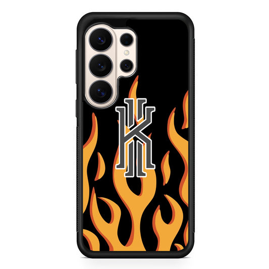 Kyrie Irving Burning Logo Samsung Galaxy S26 Ultra Case | Durable Samsung Galaxy S26 Ultra Phone Case