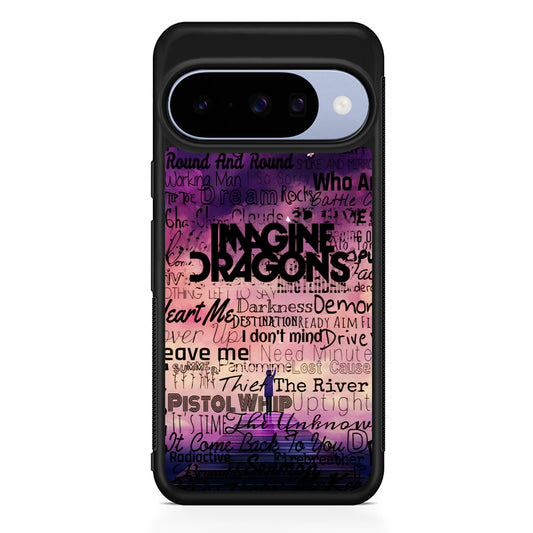 Imagine Dragons Poster Art Google Pixel 10 Case | Google Pixel 10 Rubber Protective Case