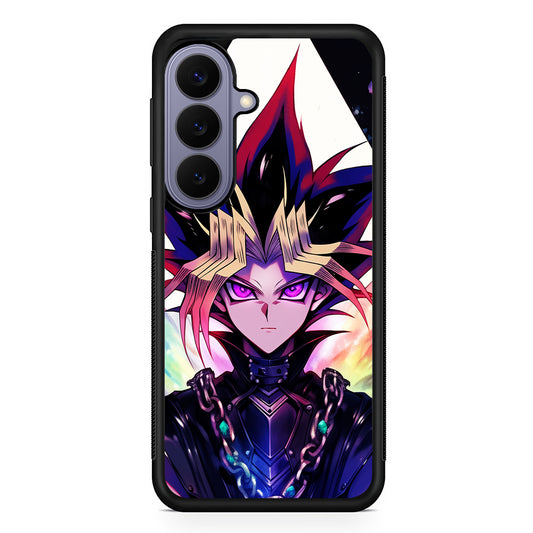 Yu-Gi-Oh Yugi Mutou Face Samsung Galaxy S26 Case | Durable Rubber Case for Samsung Galaxy S26