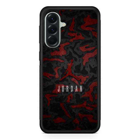 Air Jordan Red Rock Gradation Samsung Galaxy A56 Case | Samsung Galaxy A56 Rubber Protective Case