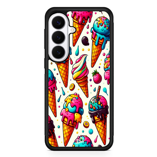 Ice Creams with Different Flavors Samsung Galaxy S26 Plus Case | Slim Protective Cover for Samsung Galaxy S26 Plus