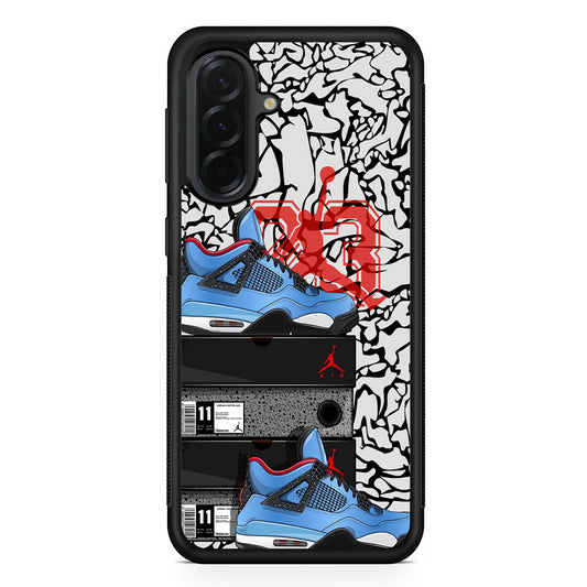 Air Jordan Sneakers from The Box Samsung Galaxy A36 Case | Slim Samsung Galaxy A36 Protective Case