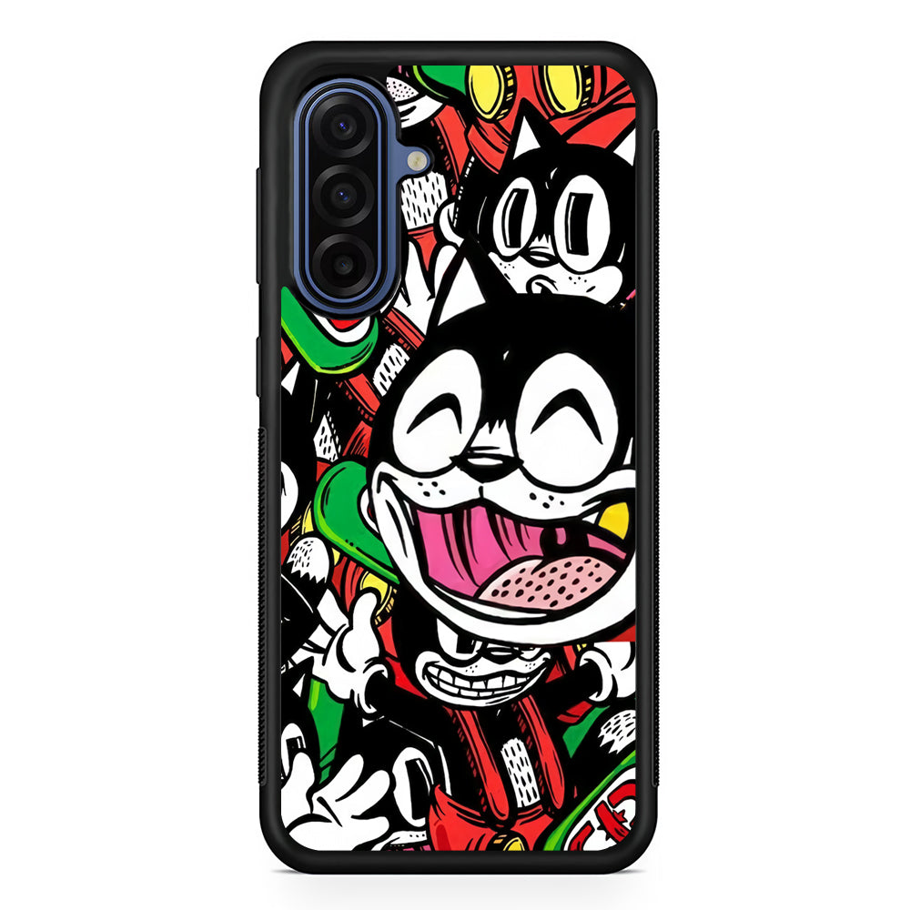 Kitty Club Party Samsung Galaxy A17 Case | Slim Protective Phone Cover