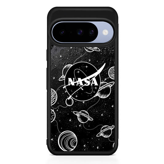 Nasa Shadow of The Moon Google Pixel 10 Case | Google Pixel 10 Rubber Protective Case