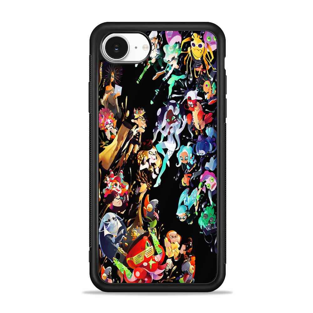 Splatoon Player Character iPhone 16e Case | Protective Phone Cover