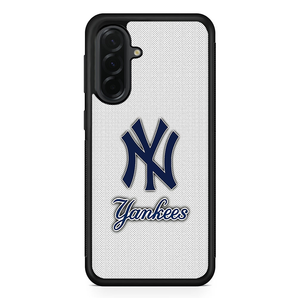 MLB New York Yankees Team Samsung Galaxy A36 Case | Protective Rubber Cover