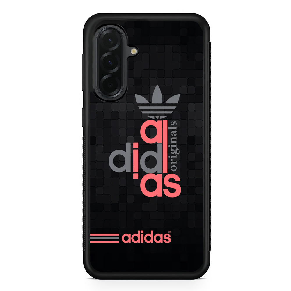 Adidas Original All Black Samsung Galaxy A36 Case | Slim Samsung Galaxy A36 Protective Case
