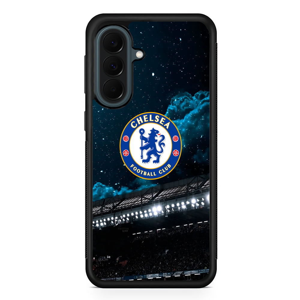 Chelsea Home Stamford Bridge Samsung Galaxy A37 Case | Samsung Galaxy A37 Rubber Phone Case